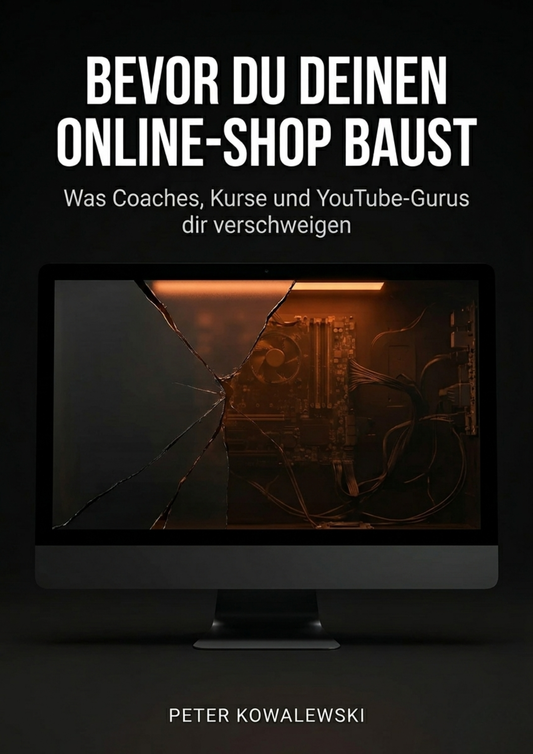 Bevor du deinen Online-Shop baust