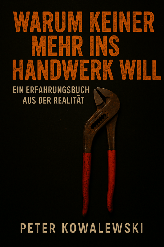 Warum keiner mehr ins Handwerk will – Ein Erfahrungsbuch aus der Realität - Tiefgang - Ratgeber.de